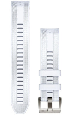 Szilikon pánt Garmin 22mm (pro Garmin MARQ 2), fehér