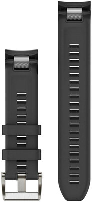 szilikon óraszíj Garmin 22mm (kompatibilis Garmin MARQ), fekete, 010-13225-00