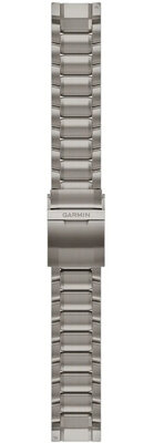 titán óraszíj Garmin 22mm (kompatibilis Garmin MARQ 2), ezüst, QuickFit, 010-13225-12