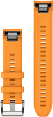 szilikon óraszíj Garmin 22mm (kompatibilis Garmin MARQ), narancssárga, 010-13225-04