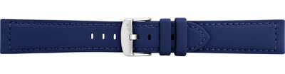 Bőr óraszíj Morellato Capri 5761D82.062 M, kék, újrahasznosított anyag