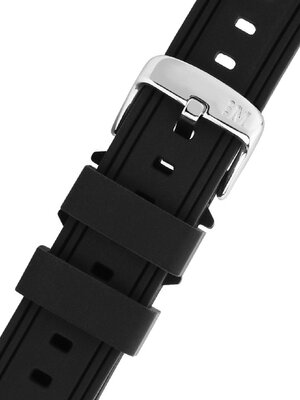 Szilikon pánt Morellato Brais 5755187.019 L, fekete, Quick Release