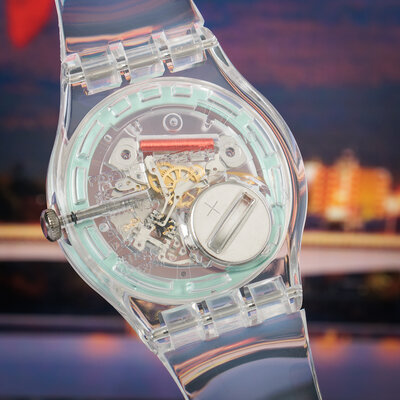 Swatch Clearly New Gent SO29K100-S06