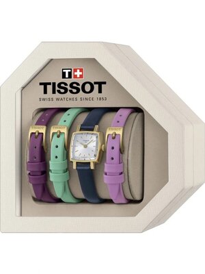 Tissot Lovely Square Summer Set Quartz T058.109.36.031.03 (+ 3x tartalék szíj)