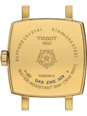 Tissot Lovely Square Summer Set Quartz T058.109.36.031.03 (+ 3x tartalék szíj)