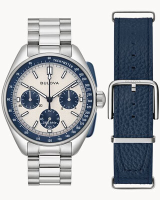Bulova Lunar Pilot Quartz Chronograph 98K112 (+ pótszíj)