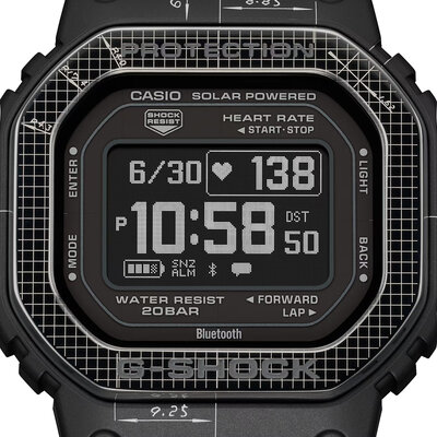 Casio G-Shock G-Squad DW-H5600EX-1ER (+ 2x pótszíj)