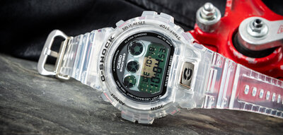 Casio G-Shock Original DW-6940RX-7ER 40th Anniversary Clear Remix