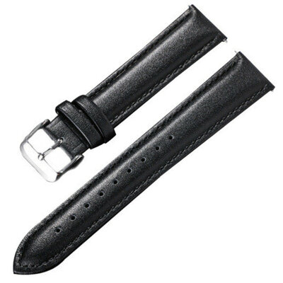 Bőr óraszíj Ricardo Cagli, fekete V1, Quick Release