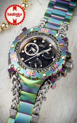 Invicta Gladiator Quartz 43mm 41131 (138 gyémánttal)