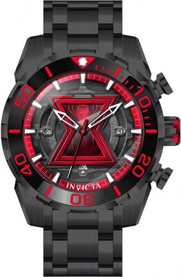 Invicta Marvel Black Widow Quartz 50mm 43058 Limited Edition 4000pcs