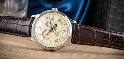 Orient Classic Bambino 2nd Generation Version9 Sun & Moon Automatic RA-AK0803Y30B