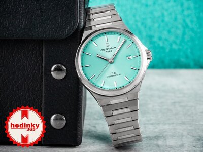 Certina DS-7 Powermatic 80 C043.407.11.351.00 (Tiffany Blue színben)