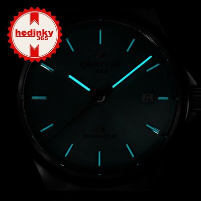 Certina DS-7 Powermatic 80 C043.407.11.351.00 (Tiffany Blue színben)