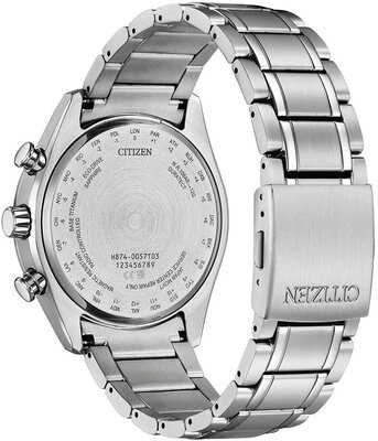 Citizen Sports Eco-Drive rádiós vezérlésű Tsuki-yomi Moonphase Super Titanium BY1010-81L