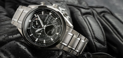 Citizen Sports Eco-Drive rádiós vezérlésű Tsuki-yomi Moonphase Super Titanium BY1018-80E
