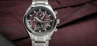 Citizen Sports Eco-Drive rádiós vezérlésű Tsuki-yomi Moonphase Super Titanium BY1018-80X