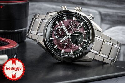 Citizen Sports Eco-Drive rádiós vezérlésű Tsuki-yomi Moonphase Super Titanium BY1018-80X