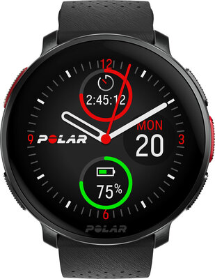 Polar Vantage V3 Night Black, méret S-L