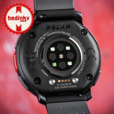 Polar Vantage V3 Night Black, méret S-L