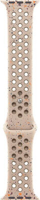 Szilikon pánt Apple (pro Apple Watch 38/40/41mm), bézs, méret M/L