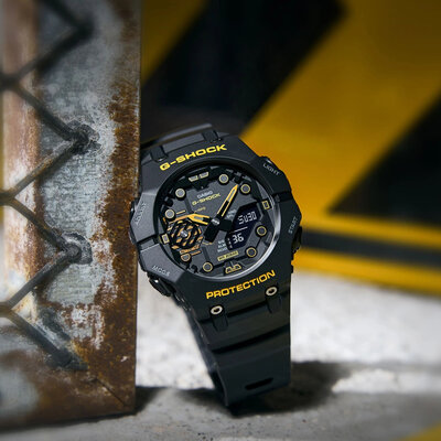 Casio G-Shock eredeti GA-B001CY-1AER Caution Yellow Series