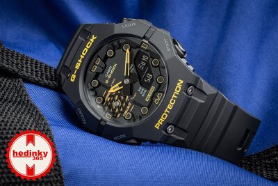 Casio G-Shock eredeti GA-B001CY-1AER Caution Yellow Series