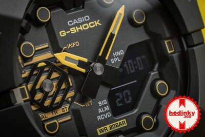 Casio G-Shock eredeti GA-B001CY-1AER Caution Yellow Series
