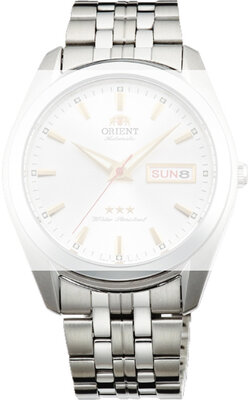 Rozsdamentes acél óraszíj Orient KDFJLSS 20mm (kompatibilis model RA-AB00, AB0D), ezüst