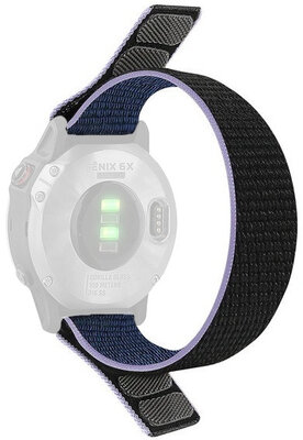 nylon óraszíj Ricardo Cortina 26mm, Dark Blue, átfűzős