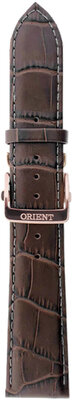Bőr óraszíj Orient UL015012P0 22mm (kompatibilis model RA-AK00), barna