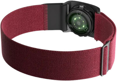 Optikai pulzusszám-érzékelő Polar Verity Sense, piros, méret M-XXL, kar