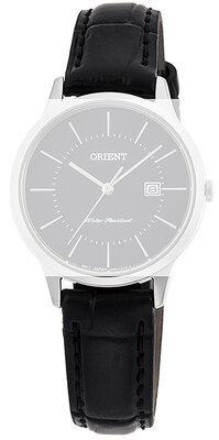 Bőr óraszíj Orient UL00F011J0 14mm (kompatibilis model RF-QA000), fekete
