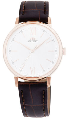bőr óraszíj Orient UL030011G0 15mm (kompatibilis RA-AC001), barna