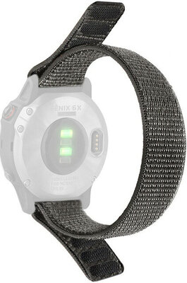 Nylon óraszíj Ricardo Cortina 26mm, Gray, átvetős