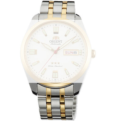 rozsdamentes acél óraszíj Orient KDFFUSZ 20mm (kompatibilis RA-AB00), két színű