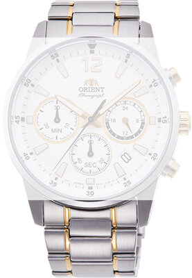 Rozsdamentes acél óraszíj Orient UM007111Z0 22mm (kompatibilis RA-KV00), bicolor