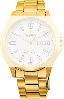 rozsdamentes acél óraszíj Orient UM00D113G0 20mm (kompatibilis RA-AB0F), arany