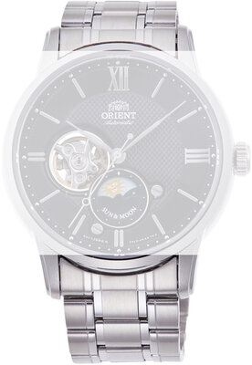 rozsdamentes acél óraszíj Orient UM010111J0 21mm (kompatibilis RA-AS00), ezüst