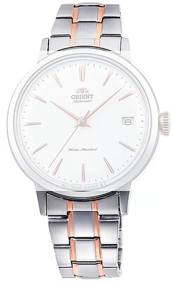 rozsdamentes acél óraszíj Orient UM030111R0 17mm (kompatibilis RA-AC00), két színű