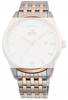 Rozsdamentes acél óraszíj Orient UM032211R0 20mm (kompatibilis RA-AX00), bicolor