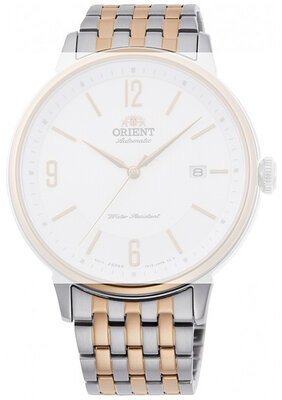 rozsdamentes acél óraszíj Orient UM032321C0 20mm (kompatibilis RA-AC0J), bicolor