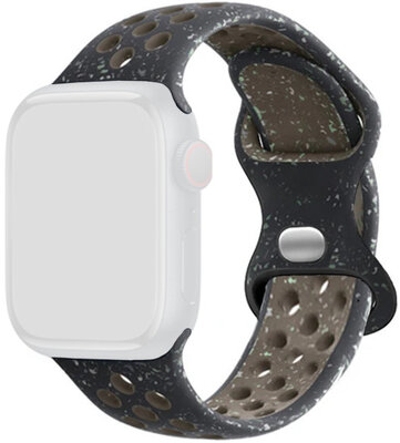 Szilikon óraszíj Ricardo (kompatibilis Apple Watch 44/45/49mm), Black