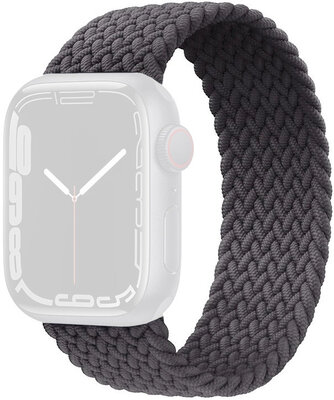 Szövet óraszíj Ricardo (kompatibilis Apple Watch 44/45/49mm), Gray