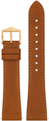 Hirsch Giffone L 01875070-1 bőr szíj, barna, borjúbőr, hossz L, Quick Release