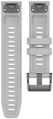 Szilikon pánt Ricardo 20mm (pro Garmin Fenix 8/7S/6S (43mm), aj.), szürke V1, QuickFit