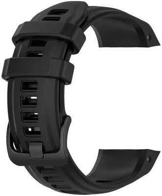 Szilikon óraszíj Ricardo Elmo 20mm (kompatibilis Garmin Instinct 2S), Black
