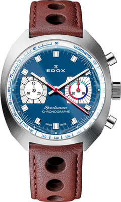 Edox Sportsman Automatic 08202-3bu-buin Limited Edition 600db (+ tartalék bőrszíj)