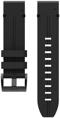 bőr óraszíj Ricardo Colfosco 22mm, Black, QuickFit