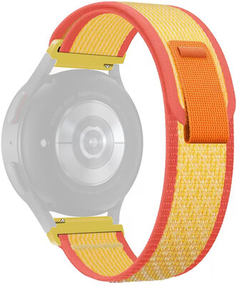 Nylon óraszíj Ricardo Carezza 20mm, Orange, Quick Release